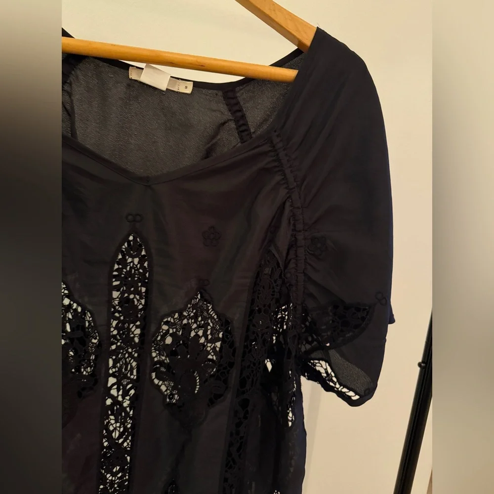 Hazel Black Lace Blouse - Picture 3 of 5